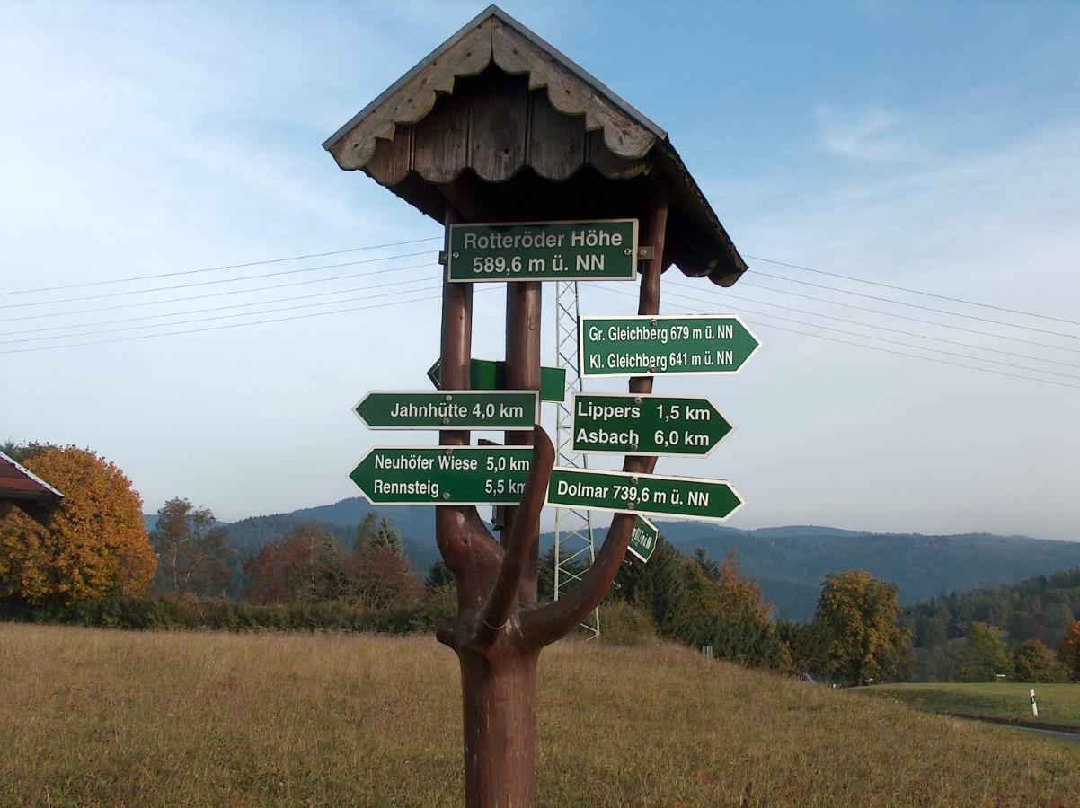 Ferienwohnung Wanderurlaub Thueringen シュマルカルデン エクステリア 写真